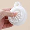 Silicone Shampoo Massage Brush 1Pc - Handheld Scalp Comb, Mini Head Meridian Massager, Shampoo Massage Tool