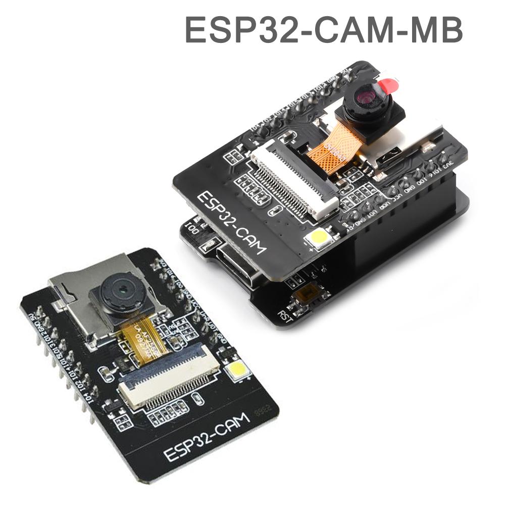 ESP ESP32 CAM-MB Wifi Bluetooth Development Board OV2640 Camera Module Serial Port Programming Module USB to Serial Port CH340G