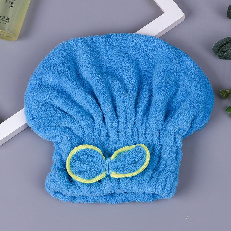 

Fashion 2pecs Hair Towel for Women Dry Hair Cap Towel Girl s Magic Microfiber Shower Towel Капелюшки для ванн Швидко висихаючі м які жіночі тюрбани