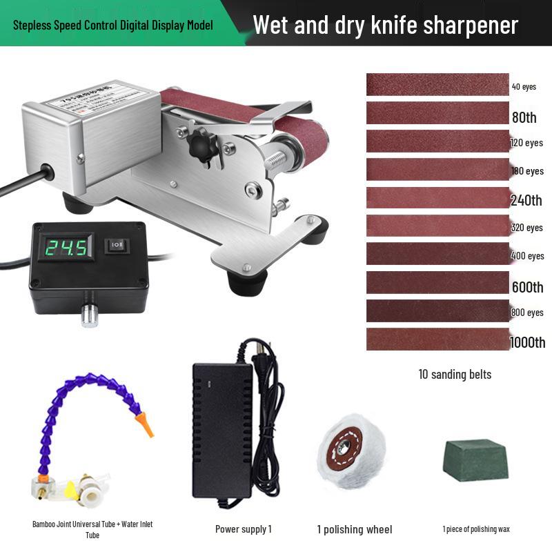 Electric Water-Cooled Multi-Purpose Sharpening Machine for Scissors and Knives