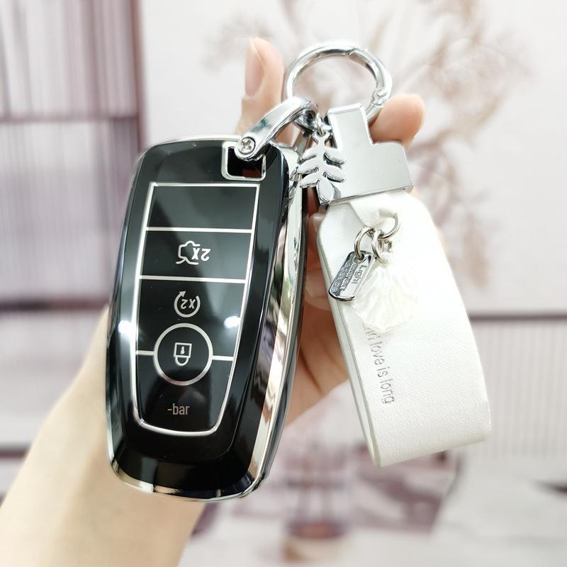 Lincoln Corsair & Navigator Key Case - Cartoon Design for Aviator, MKZ, Continental, MKC, MKX