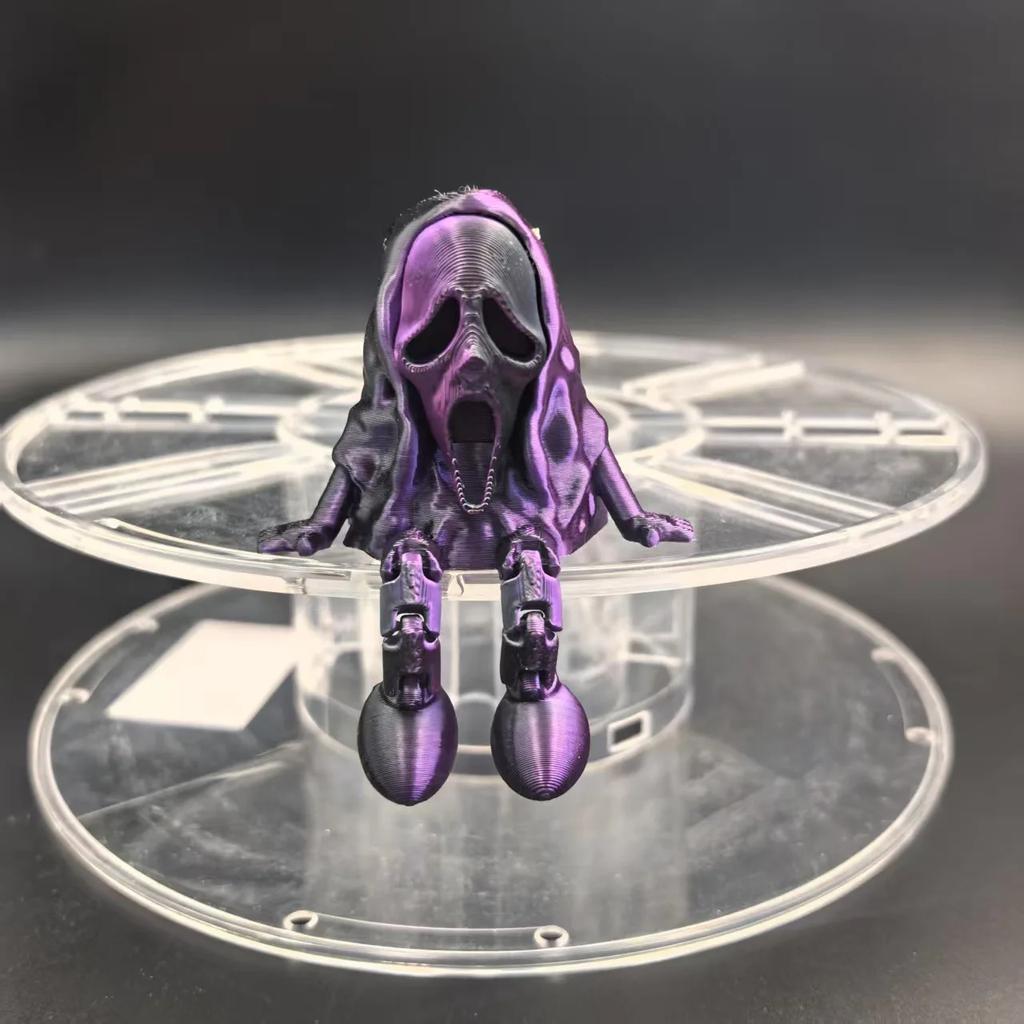Fashion Halloween Miniatures Ornament 3D Printed Ghost Figurines Fidget Toys Room Desktop Decorations Halloween Gifts To Friends