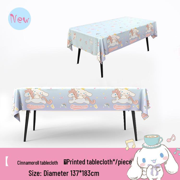 

Kids Birthday Party Dessert Table Set: Disposable Plates & Cake Stand Display