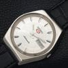 VINTAGE SEIKO 5 AUTOMATIC 6309A JAPAN MENS SILVER COLOR DIAL WATCH A500839-5 R154-a500839