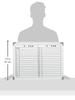 Aluminum Frame Schedule Board, Monthly Schedule, 600x450mm, SBJ-6045 [Office Supplies]