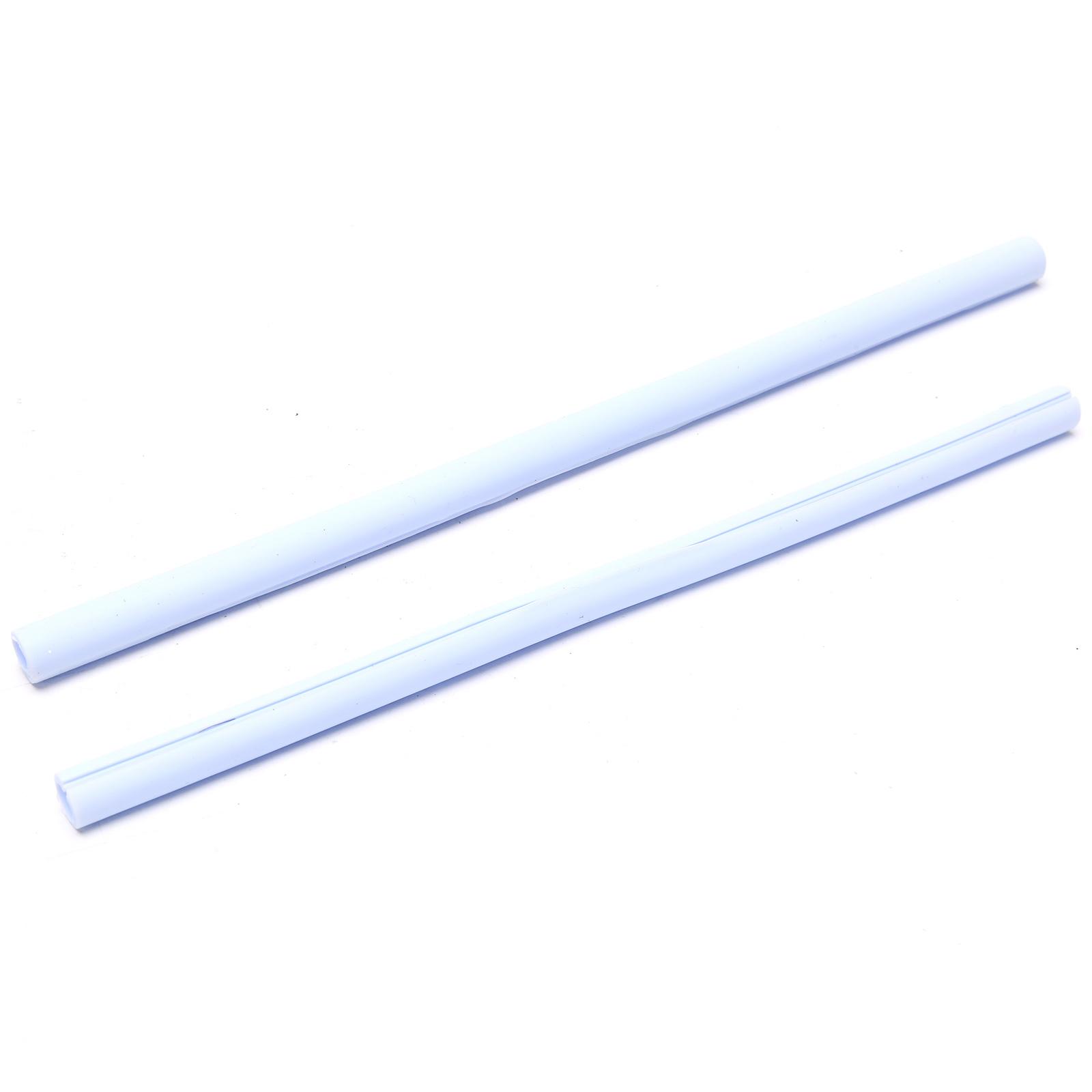 

Открывающийся набор силиконовых соломинок, моющиеся многоразовые соломинки для молочного коктейля, смузи светло-синий