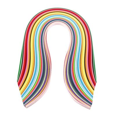 720 Stück 3 mm Breite Quilling-Papier 540 mm Länge DIY Quilling-Papier Quilling-Streifen Papierfiligran