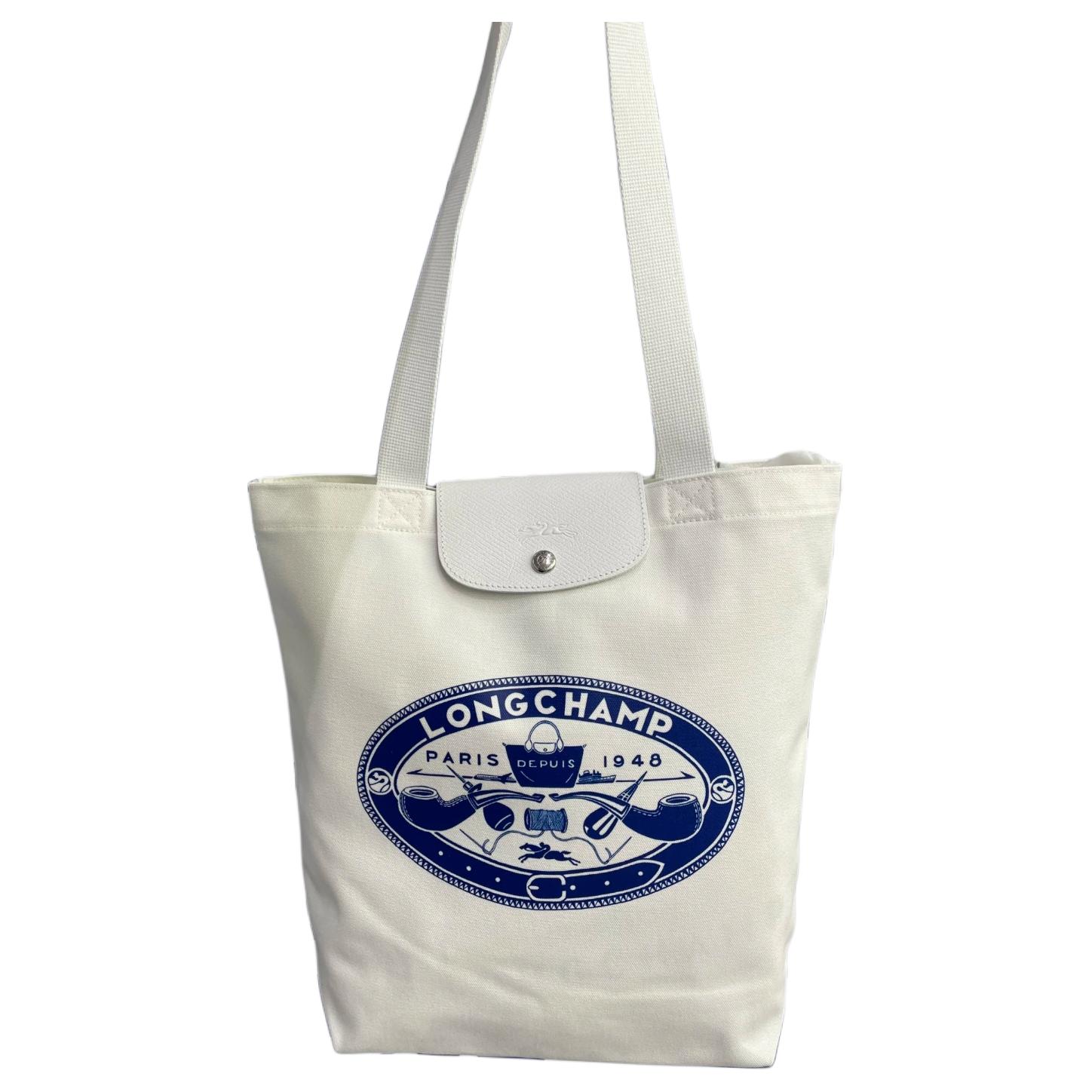 

Longchamp Le Pliage Collection Tote Bag Unisex Tote Bags White 10326HIA037 Basic Set (Bag)