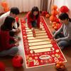 Polyester Bottle Rolling Game Mat DIY Floor Rolling Game Props  with Friends and Family