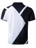2024 Men's Zipper Printed Casual Polo T-Shirt 