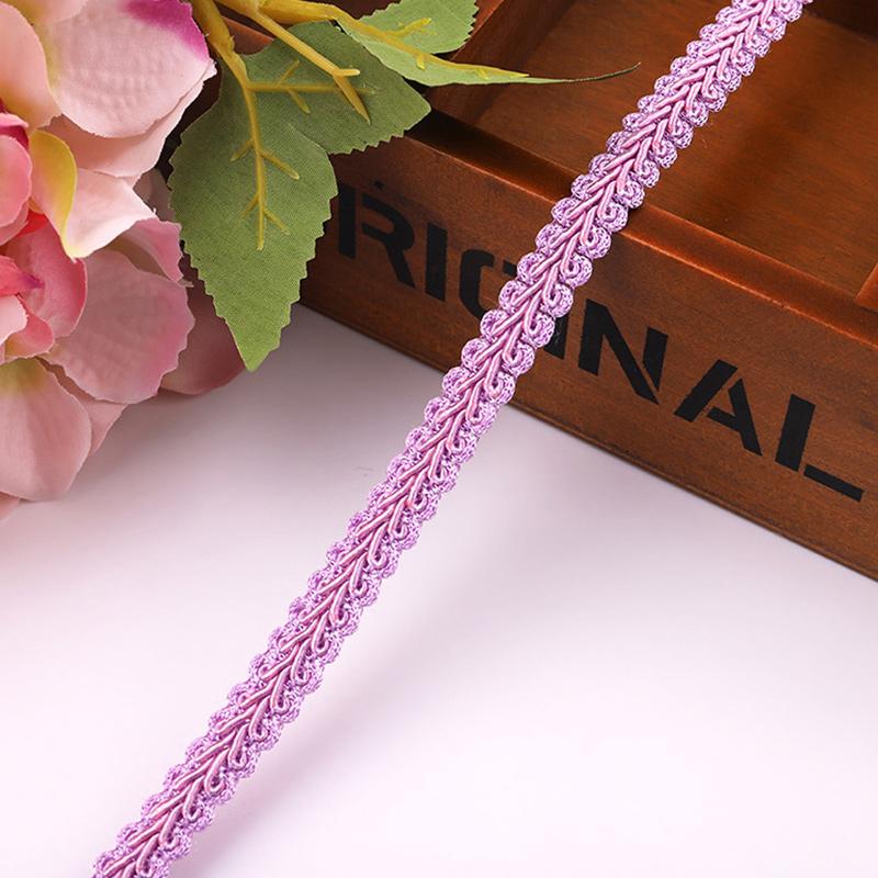 40 Yards Braided Lace Wedding Decoration Fabric Curve Lace Trim Ribbon DIY Craft Sewing Accessories Centipede Lace Wholesale