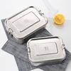 Pure Titanium Lunch Box Adults Portable Leakproof Food Container Microwave Safe Single Compartment