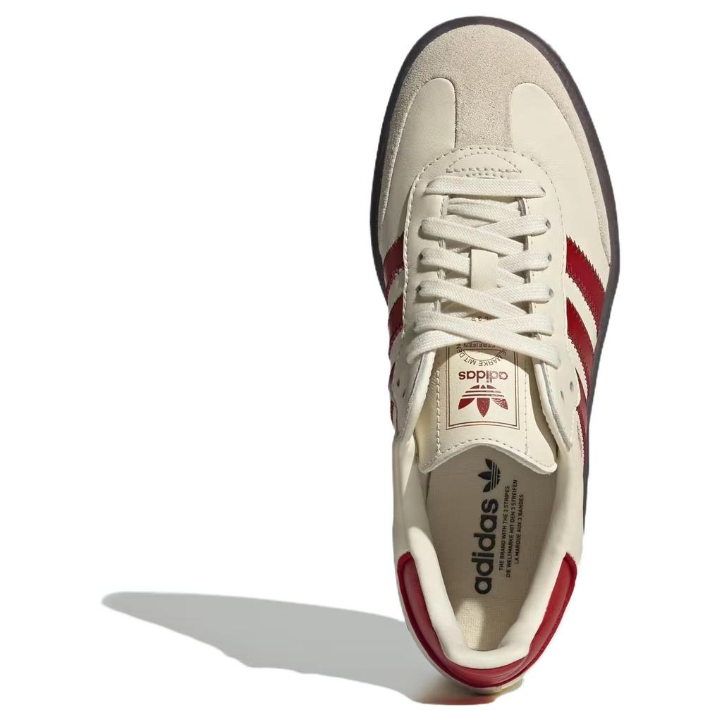Adidas Originals Samba German Army Trainers Women's Red White IH4044