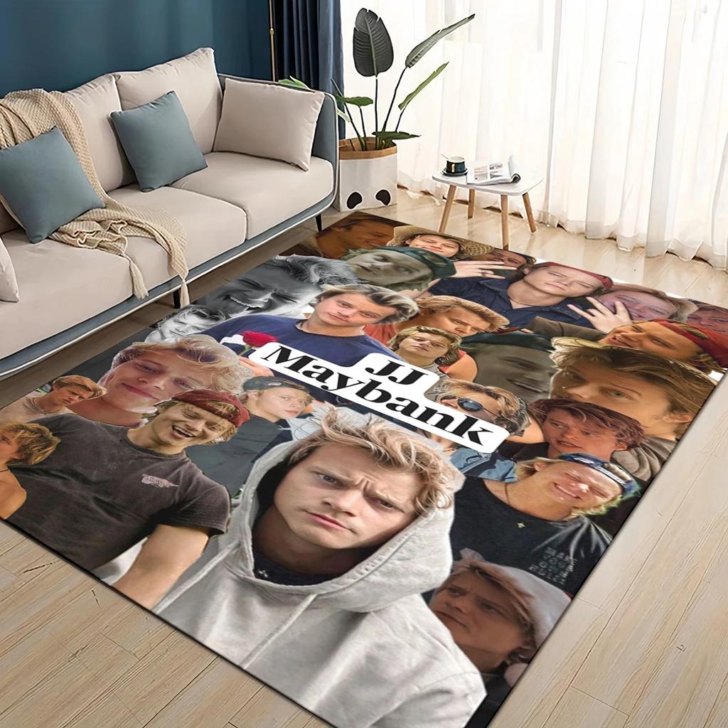 Rudy Pankow 27 Style New JJ Maybank Star Carpet Rug for Living Room Bedroom Home Sofa Decoration,Kids play Non-slip Floor Mat