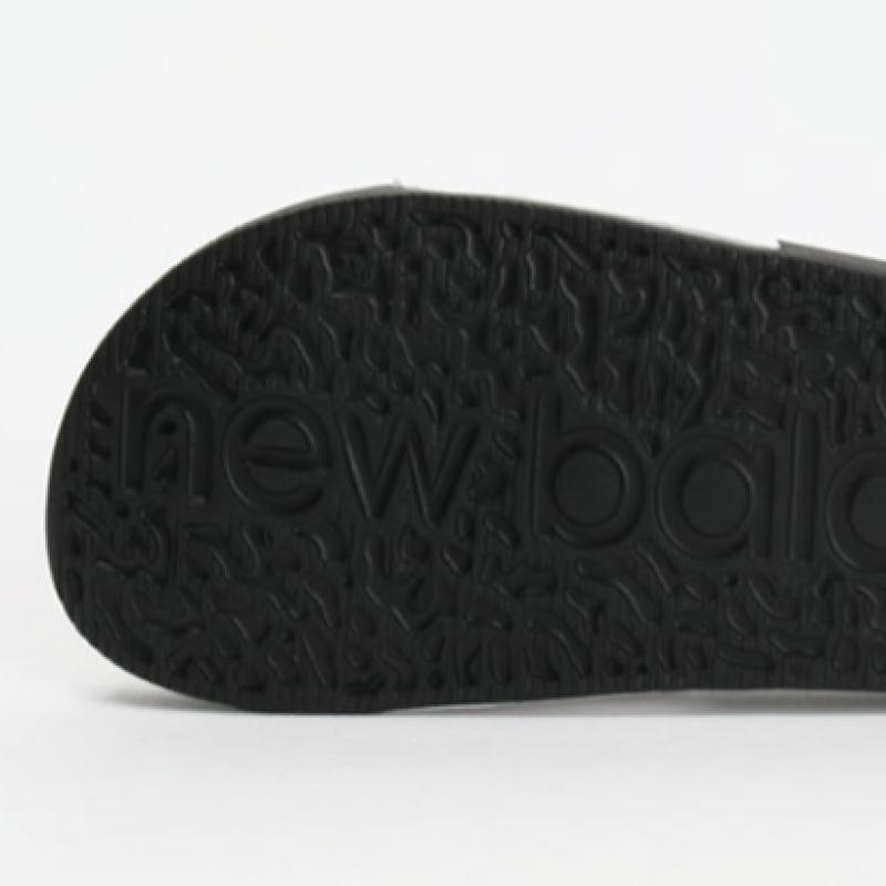 New Balance Unisex Slipper Indoor Shoes White Black Suf050w2