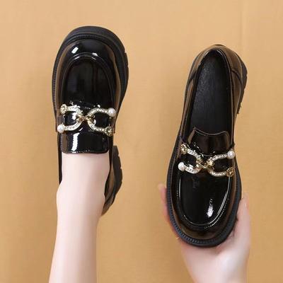 Women's Shoes Japanese Style Lolita Ladies Pumps Mary Jane Pearl Platform Gothic Evening Round Toe with Discount Luxury Brand 39