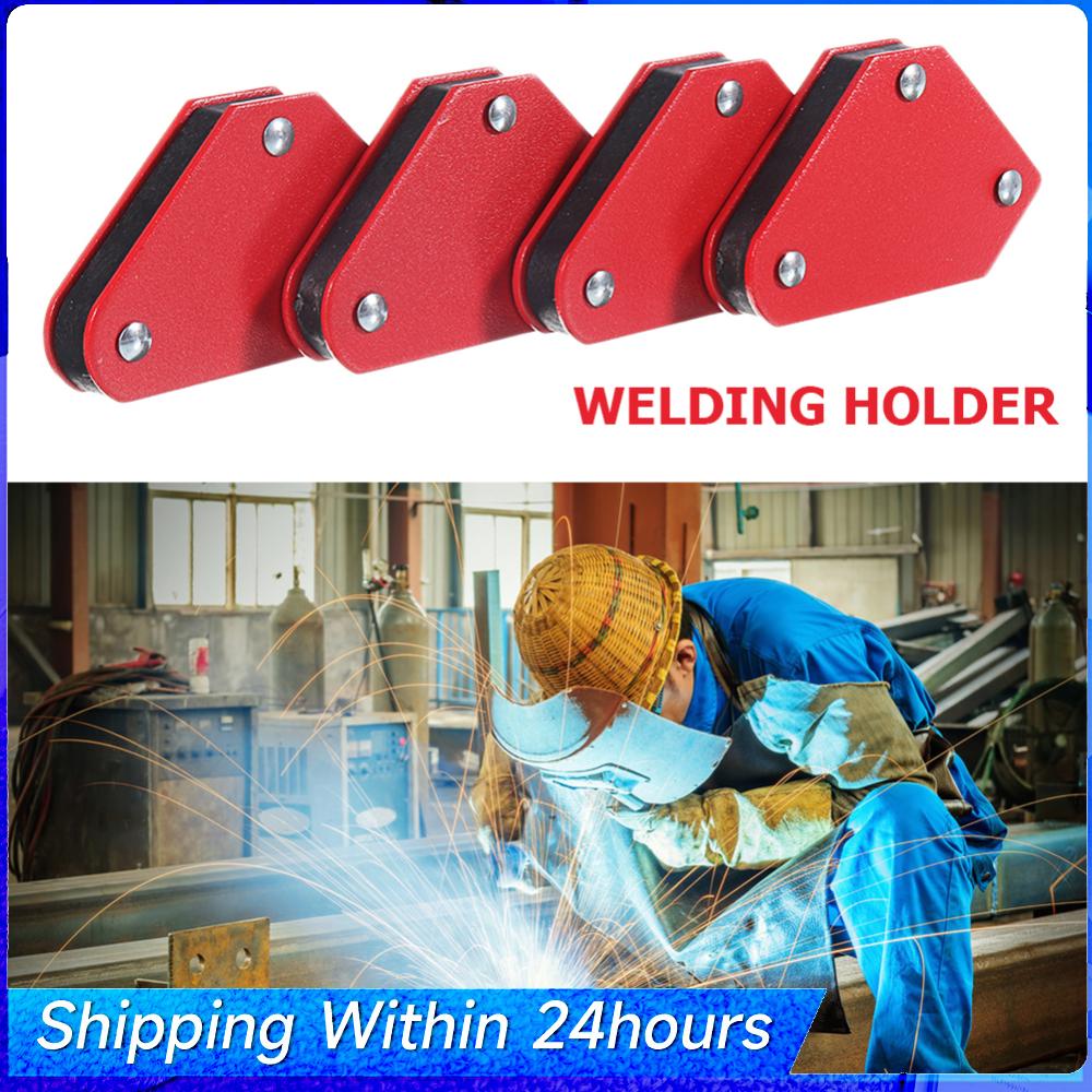 

4Pcs 45/90/135 Degree Angle Fixing Magnetic Soldering Locator Welding Holder Multifunction Right Angle Iron Suction Holder China Mainland