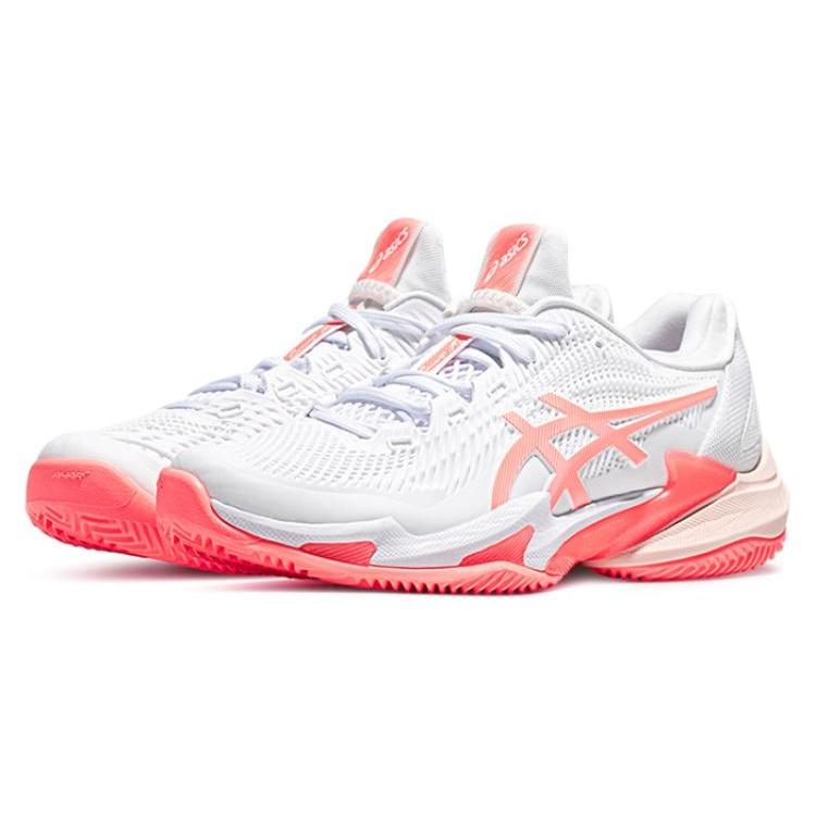 (WMNS) ASICS Court FF 3 Clay 'White Sun Coral' Women's 1042A221-103