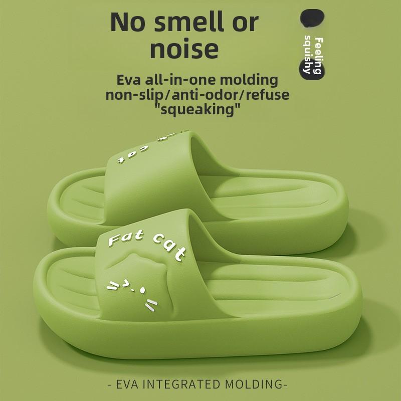 

Тапочки из ЭВА для женщин на лето, подходят для домашнего использования, с нескользящей толстой подошвой, подходят для ношения на открытом воздухе и для пар 40-41