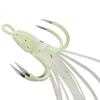 5pcs Trolling Lures Glow Jig Squid Baits 6cm/6.2cm Fishing Artificial Baits Crankbait Lure Fishing Tackle