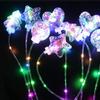 1 pcs Creative Light Up Flashing LED Lantern Wedding Decor Party Favors Kids Toys Bobo Balloons