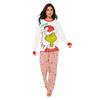Langt pyjamassett for kvinner/damer