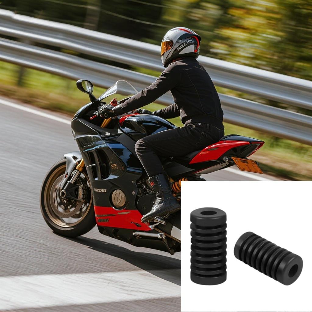 Bike Parts Change Rubber, Bike Wear-resistant, Shoe Protection, Anti-Slip, Installation, Set of 2