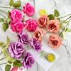 Flower Artificial Rose Wedding Hotel Restaurant Decoration Ornament Desktop