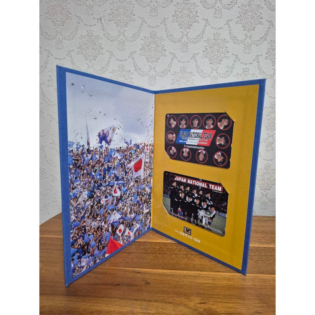 Used Japan National Soccer National Team Road to France Souvenir