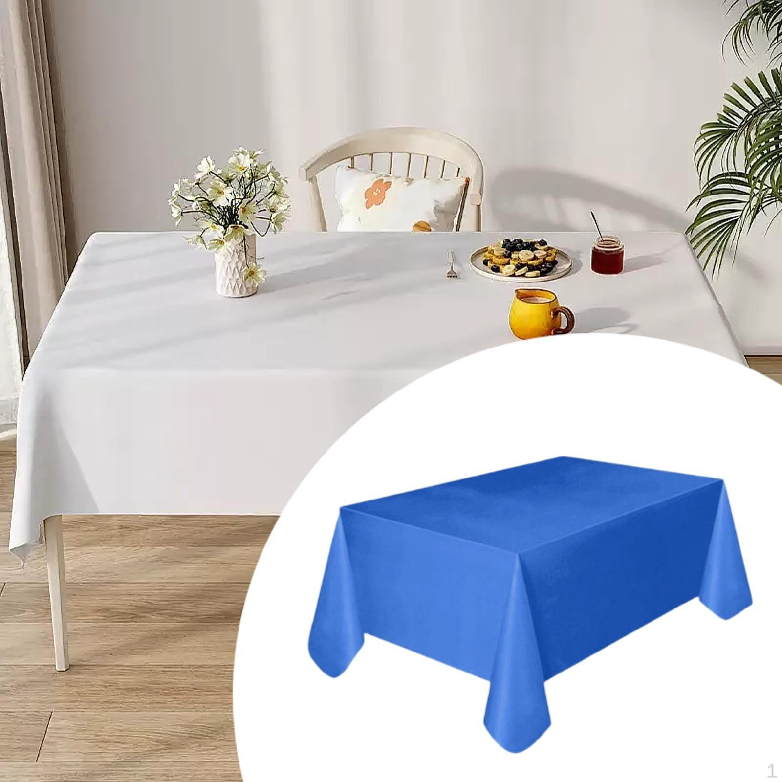 

Disposable Tablecloth 137x183cm Party Table Cloth for Kitchen Parties School