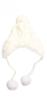 Knit Winter Fleece Ear Slimming Winter White [Sujpjheed] Women's Hat, Hat, Lined, Flaps, Warm, Cute, Thick, Comfortable, Thick, Cute, Effect,