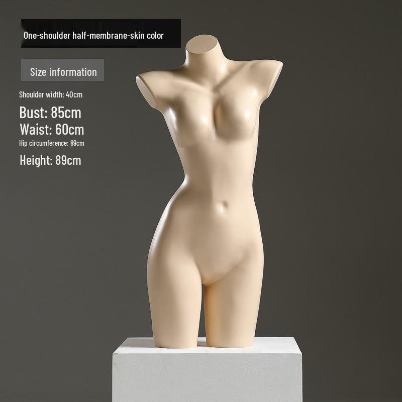 Female and Male Torso Mannequin Stand for Displaying Underwear and Bras