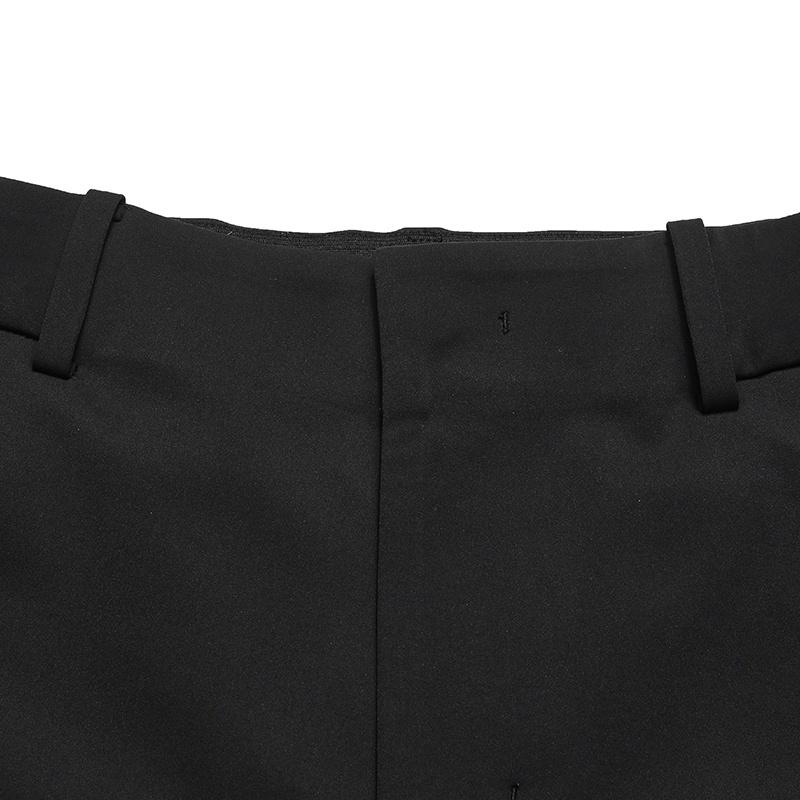 FILA Blue Fashion Classic Simple Business Casual Comfortable Knit Leisure Pants Men bottoms Black F11M612605FBK