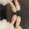 Fashion Round Head Breathable Non-slip Line Button Mary Jane Fishnet Shoes Ladies Shoes Cheap Fashion Flat Sandals New Summer