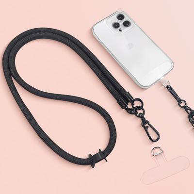 1pcs Adjustable Crossbody Long Mobile Phone Lanyard 10mm Universal 120CM Crossbody Lanyard Strap Mobile Phone Chain Accessories