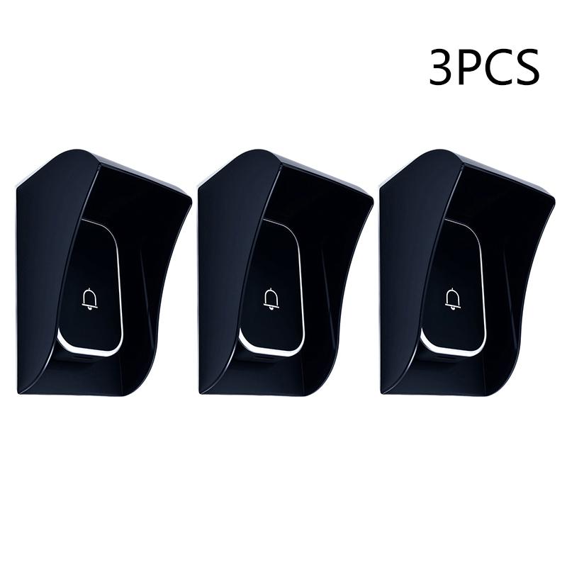 1/2/3Pcs Waterproof Guard Cover Rainproof Case Plastic Rain Protector Outdoor Wireless Doorbell Cover