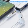 USB+Type-C To 3.5mm Audio Adapter OTG USB Hub to Laptop Universal Computer Docking Station Splitter, for PC Multiport Adapter