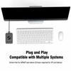 One-Key Volume Control Knob 2 In 1 Multimedia PC Speaker USB Volume Controller  PC Use