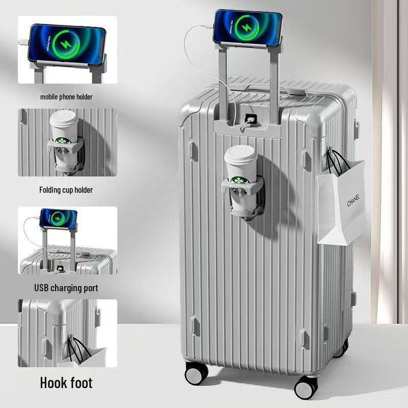 OEING Student Travel Suitcase with Password Lock