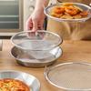 1Pcs Stainless Steel Filter Tray,Reusable Round Mesh Basket,Frying Grilling,Kitchen Strainer