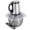 Food Processor Stainless Steel 5L High Capacity with 5 Blades Electric Food Chopper for Meat