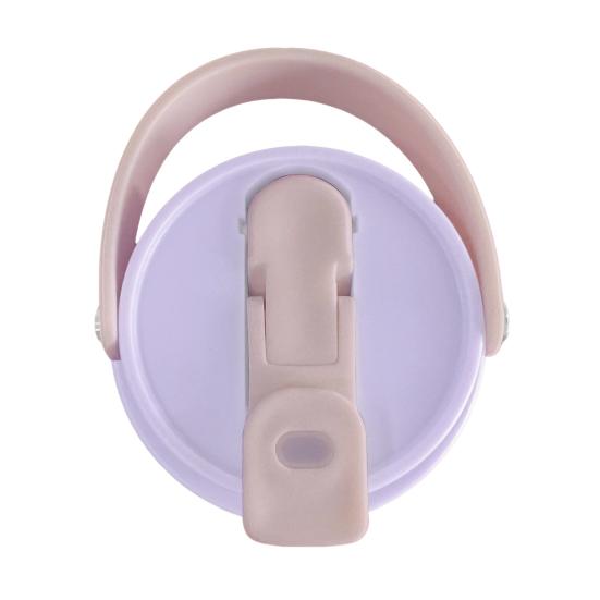 

Пластиковая крышка с отверстием для соломинки для стакана 30 унций, цветная фиолетовый