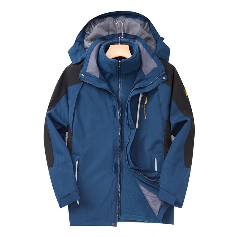 Unisex 3-in-1 Detachable Storm Jacket, Ideal for Cold Weather, Work, and Tibet Travel, Sizes L-8XL