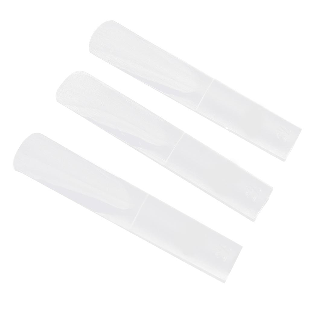 3 Pcs Alto Saxophone Reed Portable Wear Resistant Durable Advanced Craft Resin Alto Saxophone