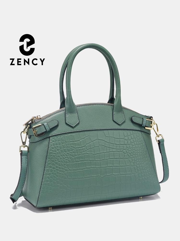Zency Women's Large Capacity Luxury Leather Tote Shoulder Handbag Shopper Bag