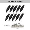 Alligator Clips G98 28/35/45mm Crocodile Electrical Clamps, Test Probe Meter Black Red Plastic Boot for Car Auto Battery
