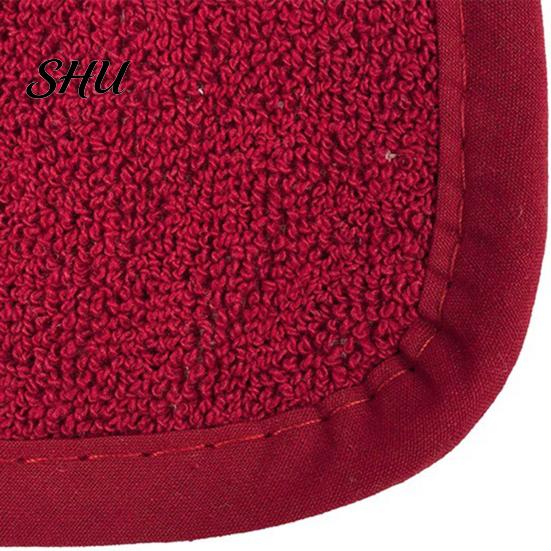 Baking Tools 2Pcs Mittens Breathable Anti-scalding Cotton Non-slip Potholder Oven Gloves for Daily Use Mitts