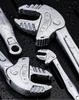 Multifunktionale Selbstspannende Krabbenkralle Schraubenschlüssel Verstellbare Ratsche Breite Backen Selbstverriegelnder Schraubenschlüssel Haushalt Automobil Rohrherstellung