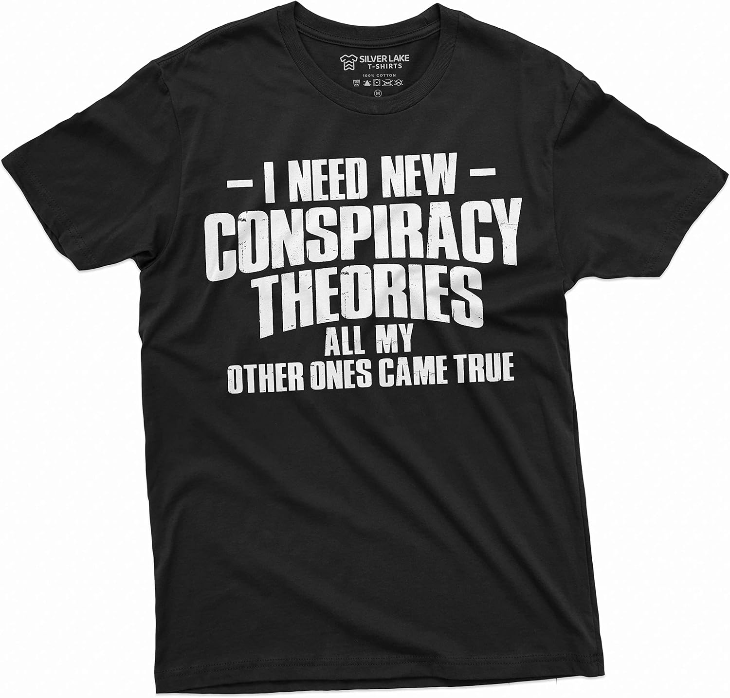 

Men s Conspiracy Theories T-Shirt All My Other Ones Came True Theorist Shirt dad Grandpa papa tee 5XL різнокольоровий