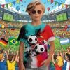 Boys' 3D Graphic Football T Shirt Tee Short Sleeve 3D Print Summer Spring Sports Fashion Streetwear Kids 4-12 Years